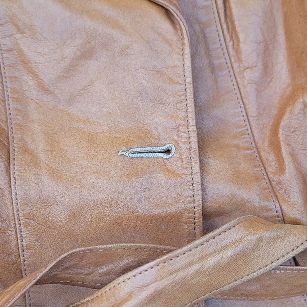Vtg Soft Impressions Leather Jacket - Picture 9 of 10